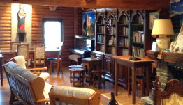 Sala conferenze caminetto